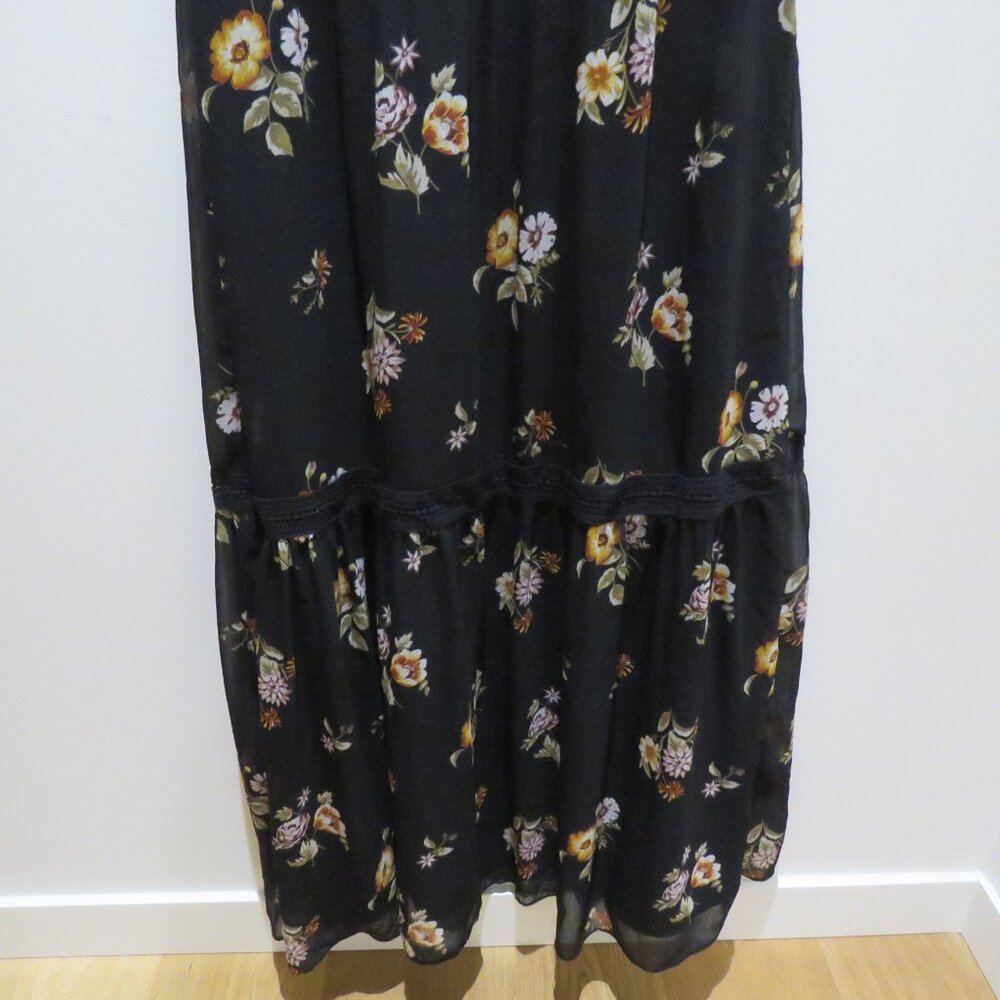 Abercrombie & Fitch Black Floral Maxi Dress - Picture 14 of 15